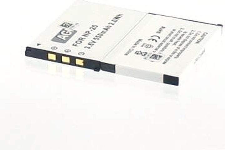 Produktbild AGI 20465 - Akku - Casio - Exilim EX-Z75 - Weiss - Lithium-Ion (Li-Ion) - 550 mAh (Akku)