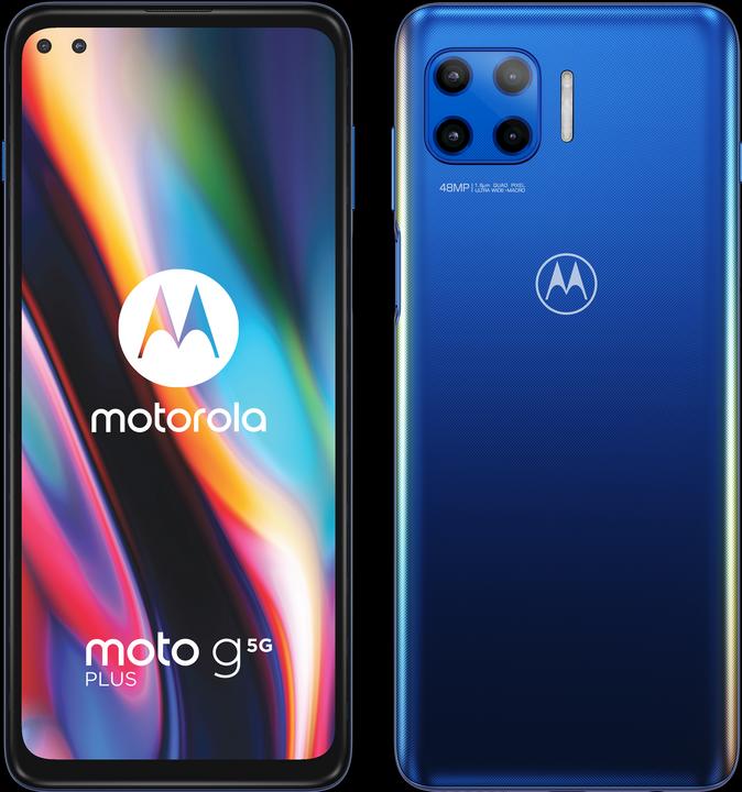 Produktbild Motorola Moto G 5G Plus (128 GB, Surfing Blue, 6.70", Dual SIM, 48 Mpx, 5G)