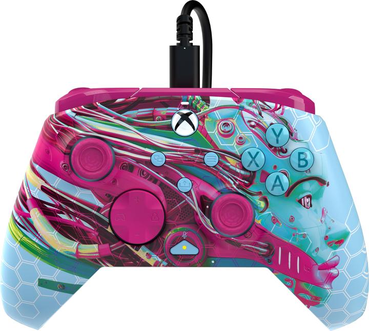 Actual product image PDP Controller kabelgb.Rematch AndroidDreams GlowinDark XboX (Xbox Series S, PC, Xbox Series X, Xbox One S)