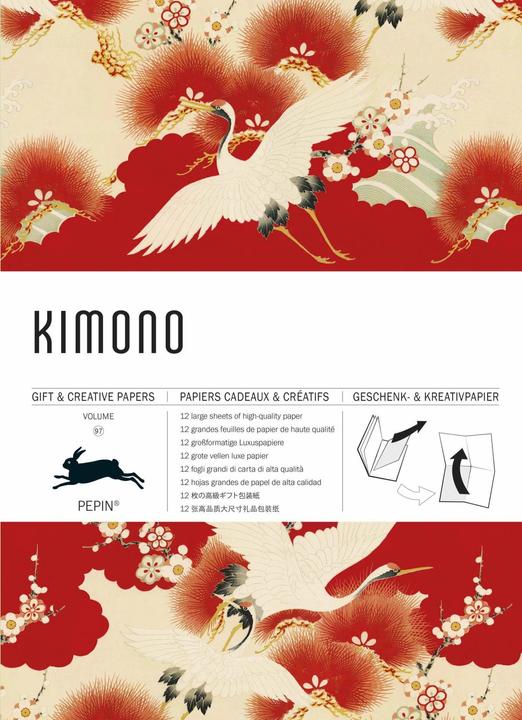 Image du produit Papier cadeau et créatif KIMONO (Papier cadeau, 16 x)