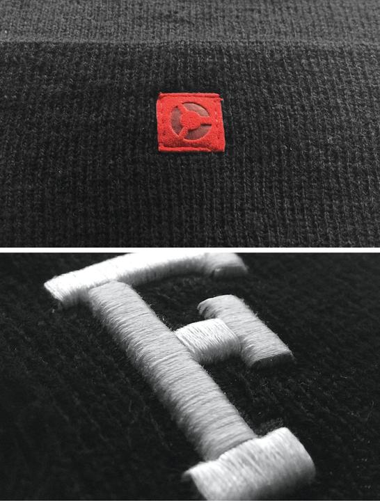 Image du produit Masterdis Letter Cuff Knit Beanie (Taille unique)