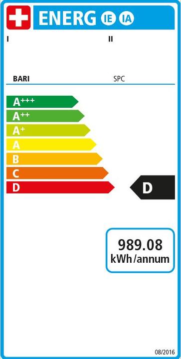 Energie-Label SPC Bari