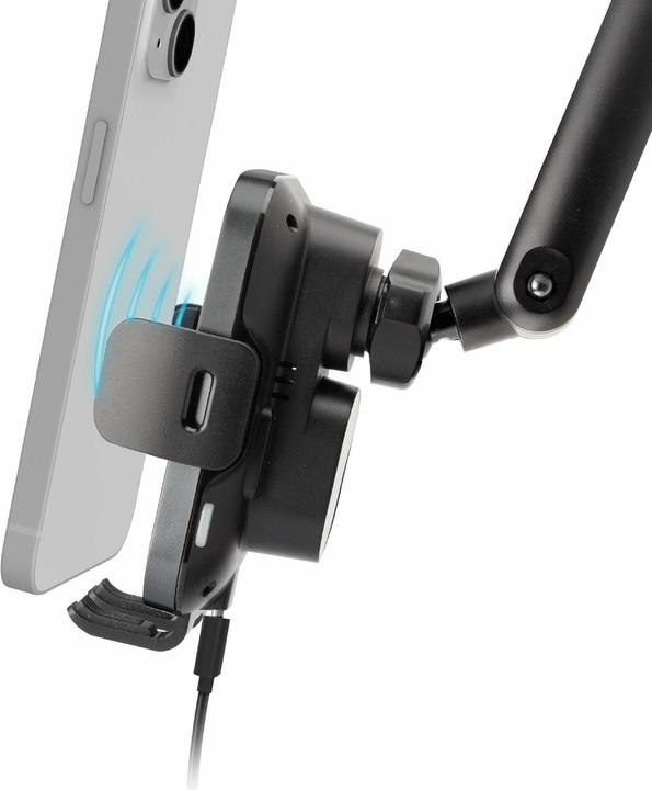 Actual product image SBS Clamp Wireless Charge 15W black