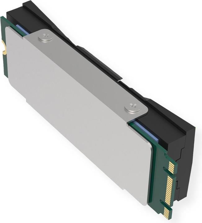 Actual product image Xilence M2SSD.B.ARGB Memory Module Cooler Black 1 piece(s)