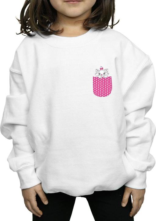 Produktbild Disney Aristocats Marie Chest Sweatshirt Mädchen (140, 146)