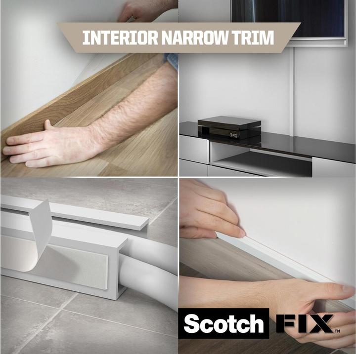 Image du produit Scotch Ruban de montage -Fix, 10 mm x 2 m, blanc (10 mm)