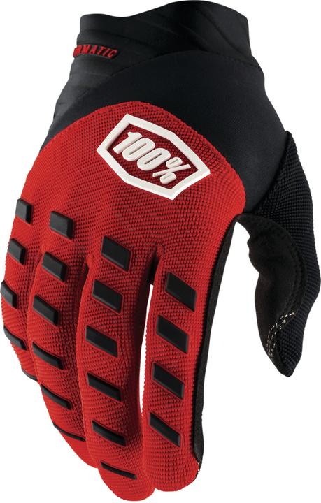 Produktbild 100% Airmatic Handschuhe rot-schwarz XL (XL)