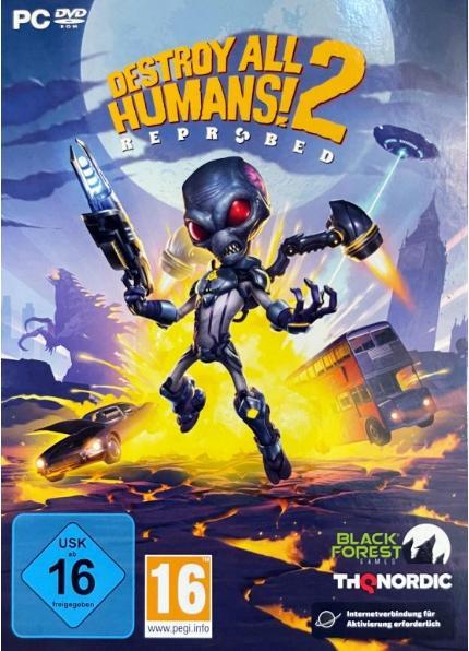 Actual product image THQ Destroy All Humans 2: Reprobed (PC, DE)
