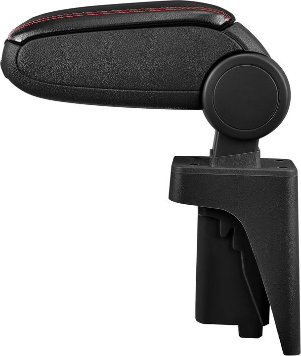 Produktbild Pro-Tec Mittelarmlehne Audi A3 8P mit Staufach Kunstleder Schwarz mit roten Nähten