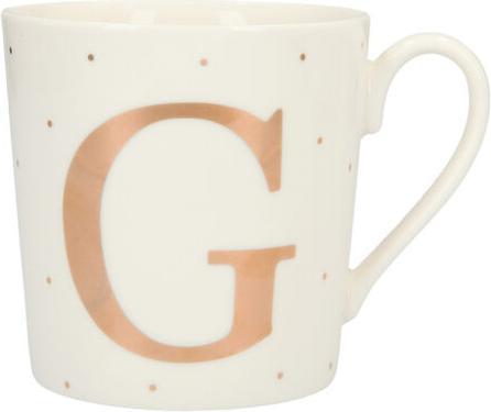Produktbild Depesche Kaffeebecher Buchstabe G weiss/gold 0,3 l (300 ml, 1 x)