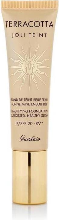 Image du produit Guerlain Terracotta Joli Teint Ebony shining face base 30ml (Brown)