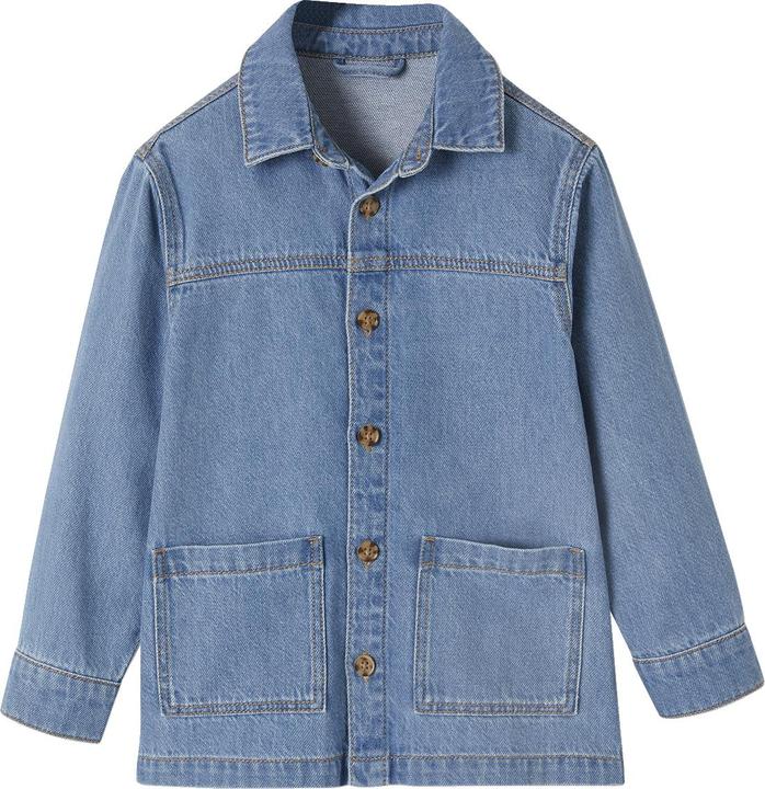 Produktbild Vertbaudet Capsule Mix & Match: Kinder Jeanshemd waterless (86)