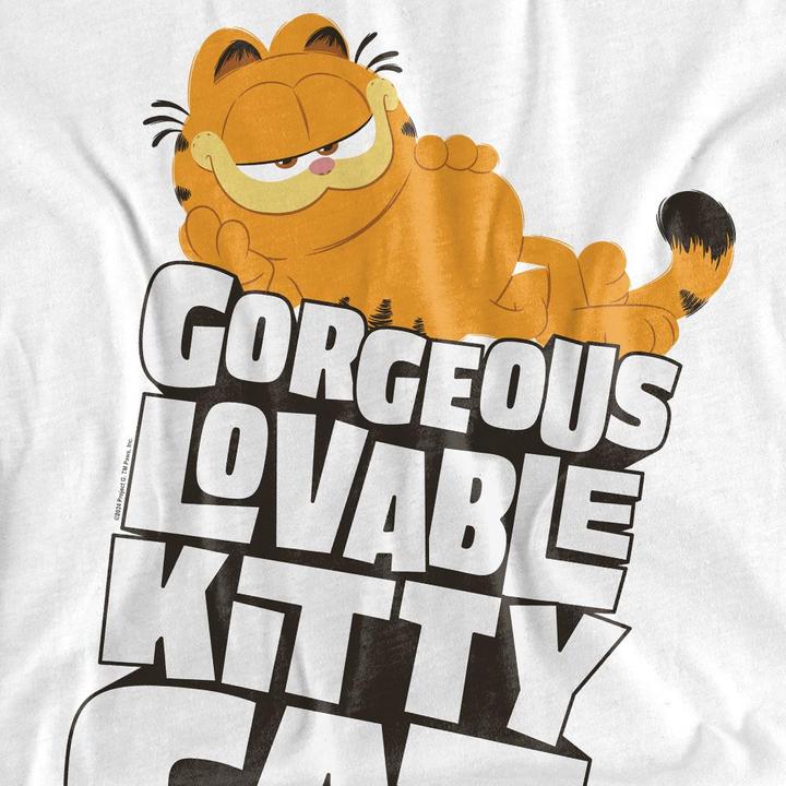 Image du produit Garfield - T-shirt LOVABLE KITTY CAT - Adulte (S)