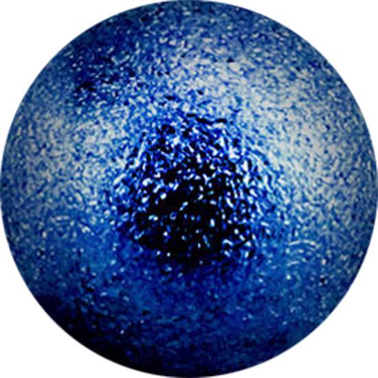 Produktbild Star Piercing Kugel blau gesprenkelt (ohne Messing, Chirurgenstahl 316L)