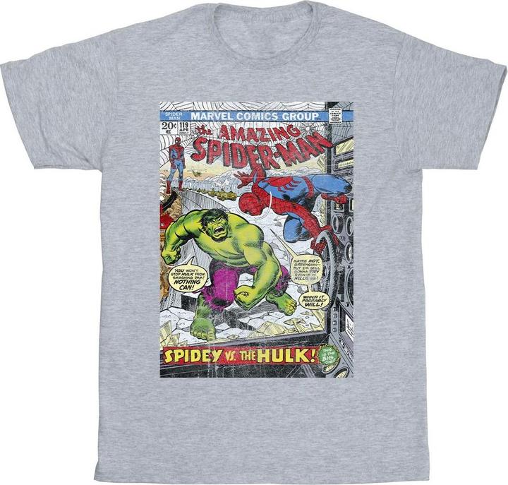 Immagine prodotto Spider-Man VS Hulk Cover Maglietta Ragazzi (128)