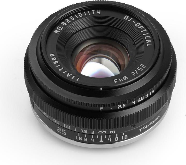 Produktbild TTArtisan 25mm f/2 für Fuji X (Fujifilm X, APS-C / DX)