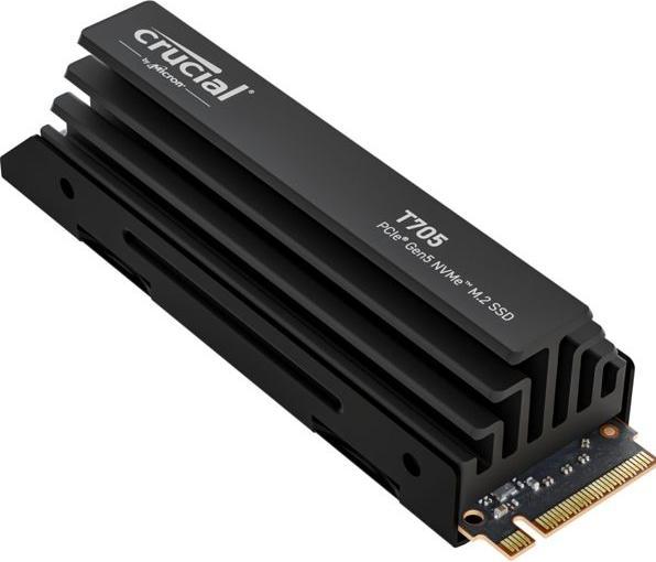 Produktbild Crucial T705 mit Kühlkörper (2000 GB, M.2 2280)