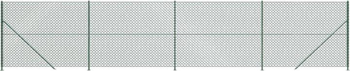 Produktbild VidaXL Maschendrahtzaun mit Bodenflansch Grün 1,8x10 m, Farbe