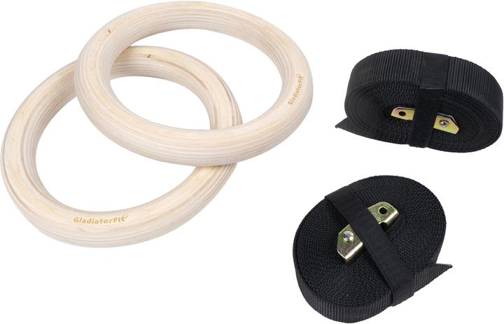 Actual product image Gladiatorfit Gymnastic rings for children