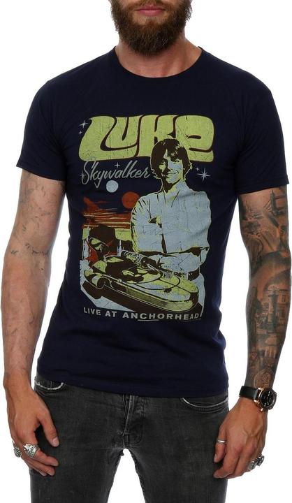 Produktbild Star Wars Luke Skywalker Rock Poster TShirt (M)