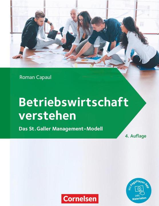 Produktbild Betriebswirtschaft verstehen, Das St. Galler Management-Modell, (4. Auflage), Lehrbuch (Deutsch, Roman Capaul, Daniel Steingruber, 2020)