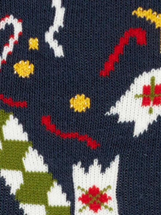 Actual product image Burlington Socken "X-Mas Cracker" marine (36 - 41)