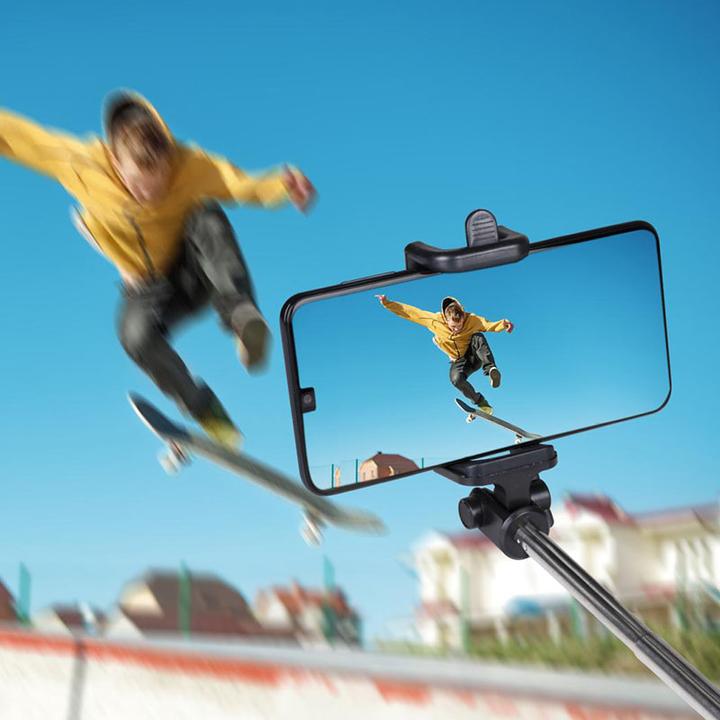 Actual product image Grundig selfie stick with tripod