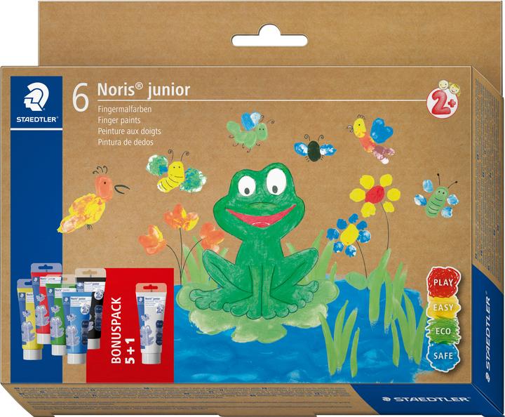 Produktbild Staedtler Fingermalfarbe 'Noris junior' (Mehrfarbig, 100 ml)