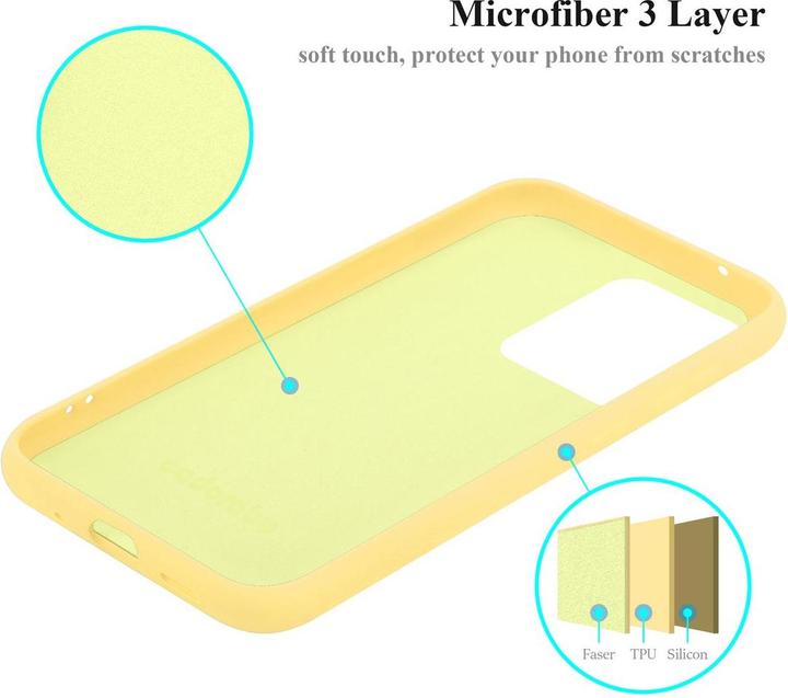 Immagine prodotto Cadorabo Copertura della cassa del silicone liquido TPU (Samsung Galaxy S20 Ultra)