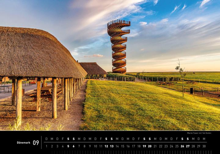 Actual product image Dänemark Premiumkalender 2026 (50 x 35 cm, German)