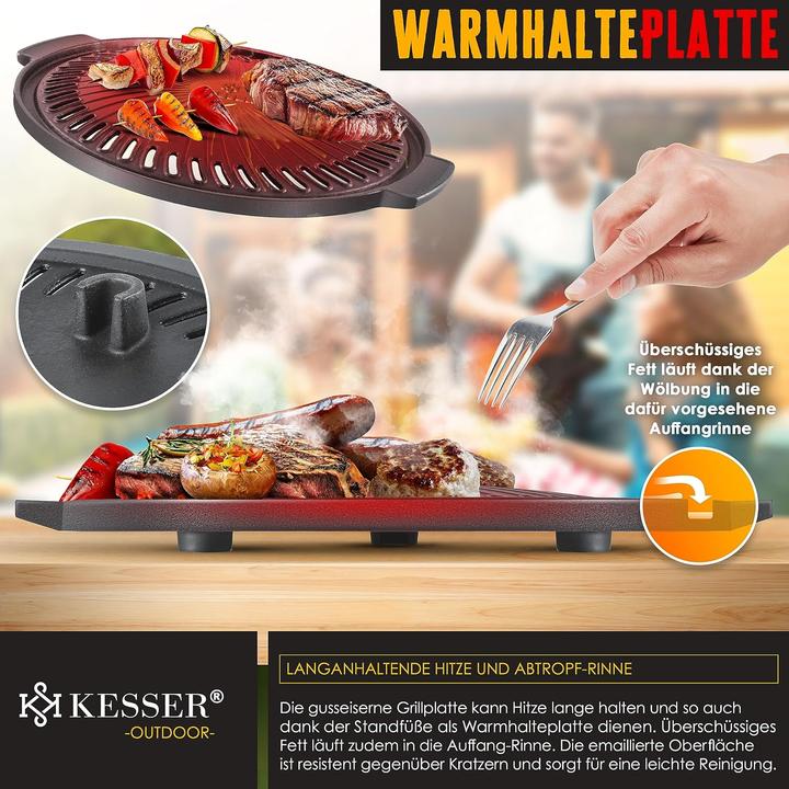 Image du produit Kesser Raketenofen mit Grillpfanne & Tragetasche