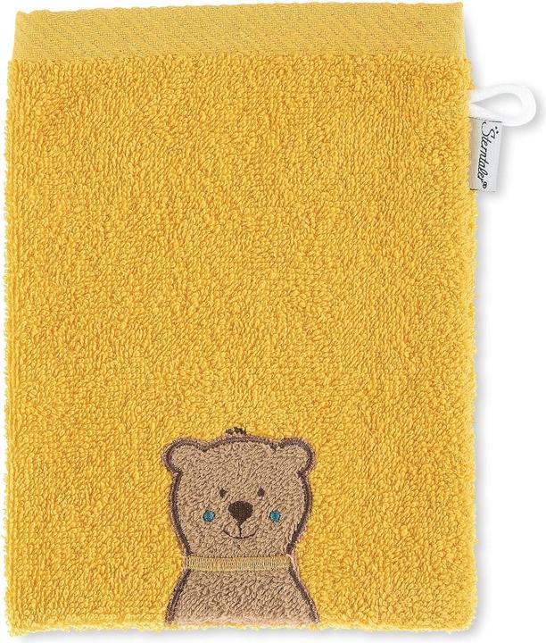 Produktbild Sterntaler Baby-Waschhandschuh Ben Gelb