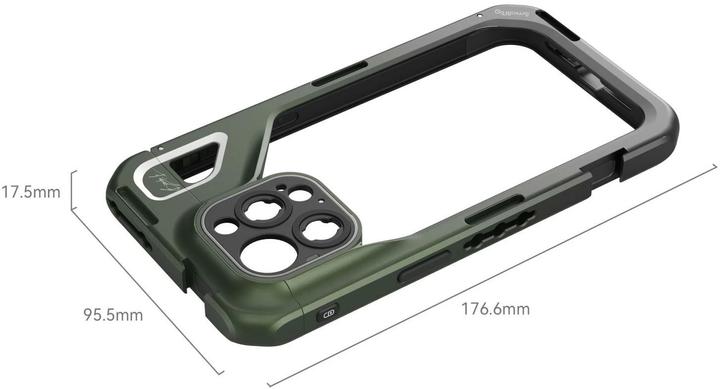 Image du produit SmallRig x Brandon Li Cage vidéo mobile pour iPhone 15 Pro Max Co-design Edition 4473 (Cage)