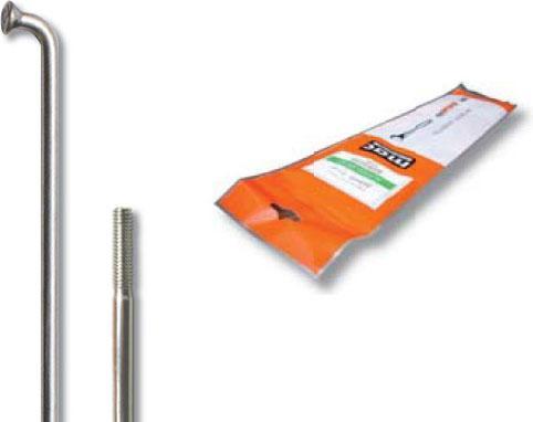 Actual product image MGA CNSPOKE 134T spokes 2.3-2.3-2.0 stainless steel 288 mm silver 72 pcs.