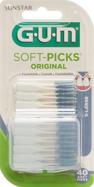 Image du produit GUM SUNSTAR Borsten Soft Picks Xtra-Large (40 x)