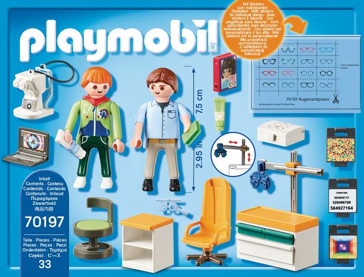Actual product image Playmobil Ophthalmologist (70197, Playmobil City Life)