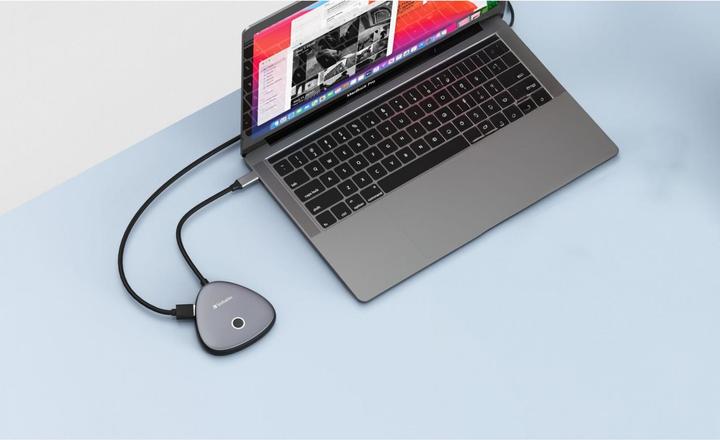 Produktbild Verbatim WDA-02 (USB-C, 3 Ports)