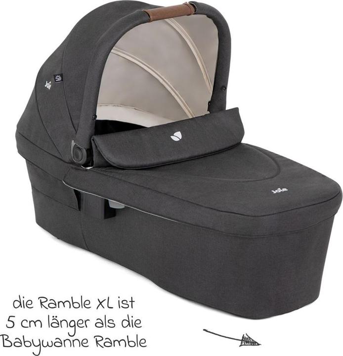 Image du produit Joie Nacelle Ramble XL de la naissance à 9 mois pour Versatrax, Rehausseurs de poussette