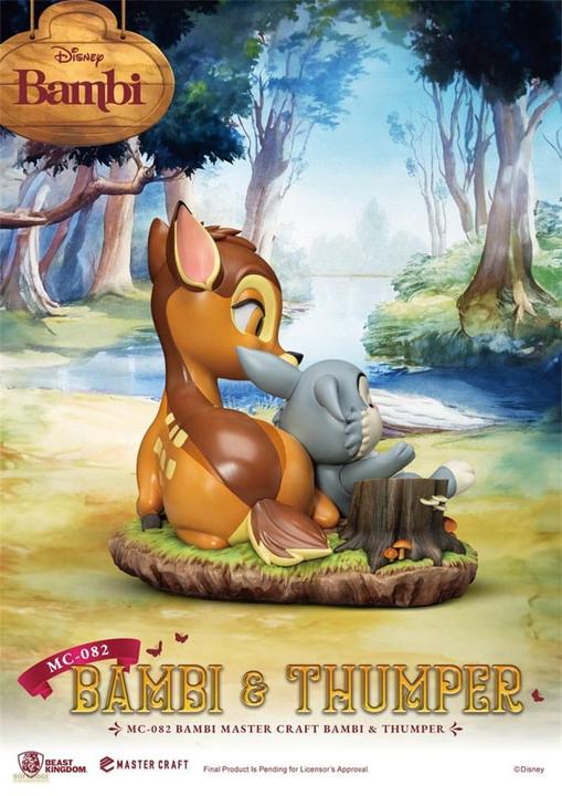 Produktbild Beast Kingdom Disney Master Craft Statue Bambi & Thumper 26 cm