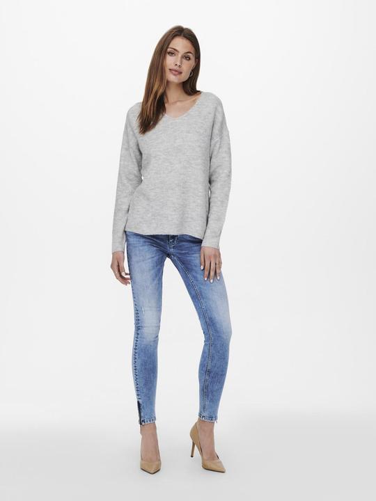 Actual product image Only V-neck knit sweater (L)