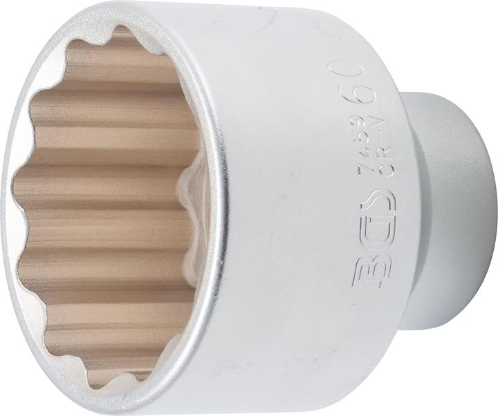BGS Douille pour clé, douze pans 20 mm (3/4") 60 mm (60 mm)