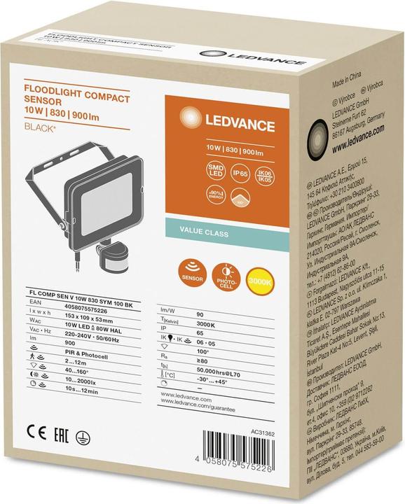 Produktbild Ledvance LED-Fluter (900 lm, IP65)