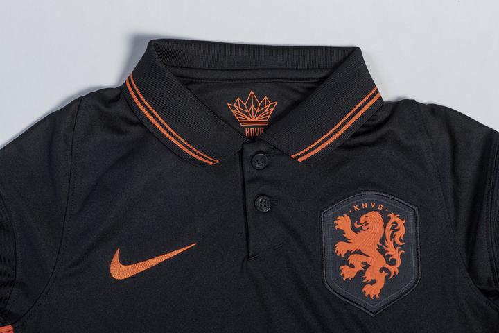 Produktbild Nike Away Jersey Knvb Holland Em 21 Kinder (L)