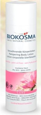 Immagine prodotto Biokosma Lozione corpo Rosa Selvatica Fiori di Sambuco BIO Fl 200 ml (Lozione corpo, 200 ml)