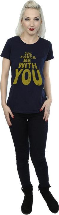 Immagine prodotto Star Wars May The Force Be With You Maglietta Donna (XS)