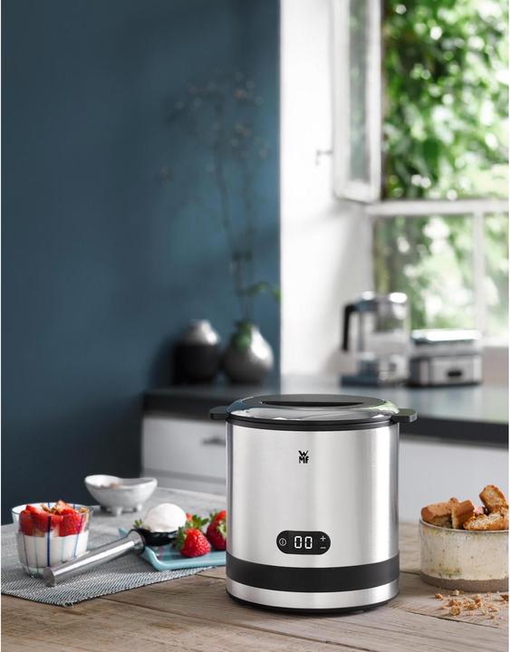 Produktbild WMF KÜCHENminis 3in1 Eismaschine / Ice Maker für Frozen Joghurt, Sorbet und Eiscreme mit Eisportionierer