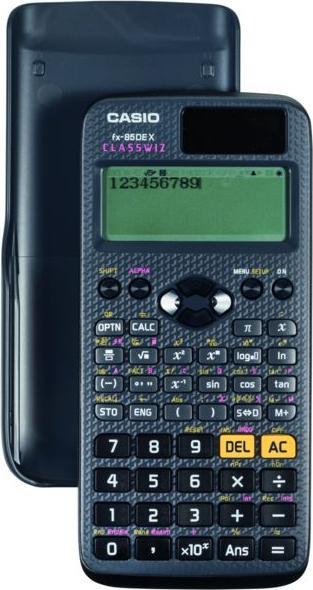 Actual product image Casio FX-85DE Plus (Solar cells, Batteries)