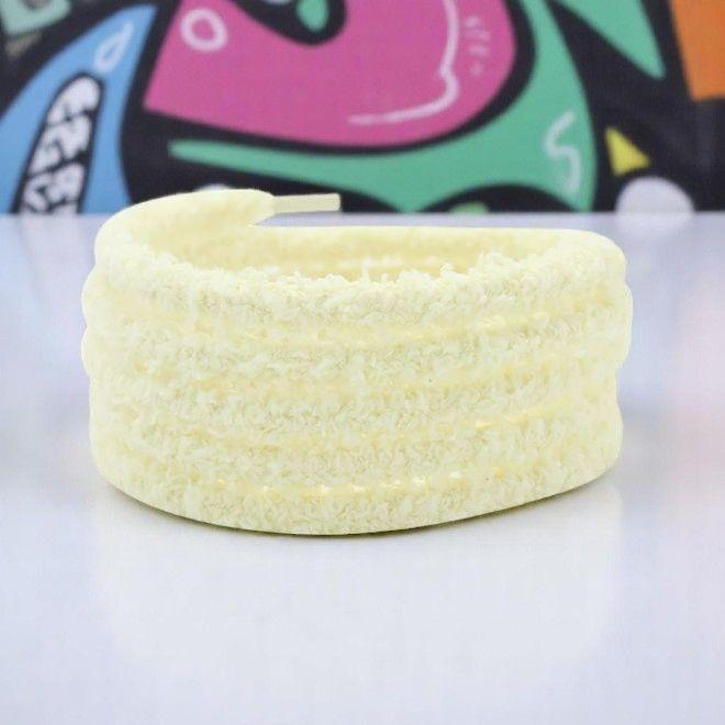 Actual product image LaceGodZ 1 Paar Teddy Touch Collection Plüsch Schnürsenkel (120 cm)