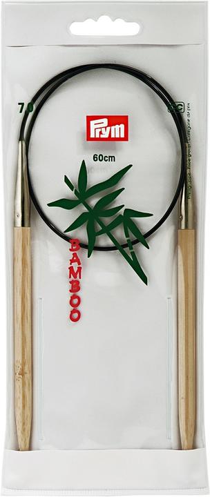Prym Rundstricknadel Bambus 7.00 mm, 60 cm, Beutel
