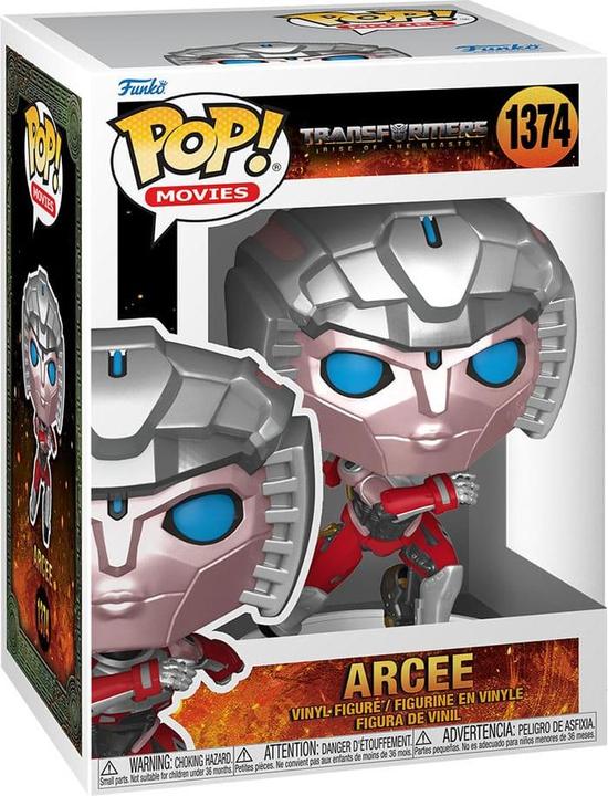 Actual product image Funko Transformers: Rise of the Beasts POP! Movies Vinyl figurine Arcee 9 cm